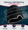 Magic Gel Migraine Ice Head WrapReal MigraineHeadache ReliefThe Original Headache CapCold, Comfortable, DarkCool; Endorsed by Physicians, Loved by Thousands - (Black.