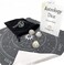 Citadel Black Lunaborne Astrological Divination Dice - Includes Instruction Booklet, Divination Cloth,Velvet Drawstring Bag.