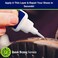 Shoe-Bond SHOE BOND Professional Grade Clear Sole Glue - Quick Dry Repair Formula Works in Seconds - Adhesive, Waterproof for Sneakers, Hiking Shoes, Boots, Sandals, and More.