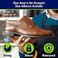 Shoe-Bond SHOE BOND Professional Grade Clear Sole Glue - Quick Dry Repair Formula Works in Seconds - Adhesive, Waterproof for Sneakers, Hiking Shoes, Boots, Sandals, and More.