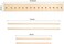 Auihiay 14 Sizes Adjustable Wood Balloon Sizer Ruler Balloon Size Measurement Tool for Balloon Decorations, Balloon Arches, Balloon Columns, Balloon Rings, Balloon Towers (0-14 Inch.