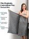 SUTERA Silverthread Waffle Bath Towel - California-Spun Superior Supima Cotton, Quick Drying, Ultra Soft, Lightweight and Absorbent - Grey, Waffle Weave Design - Luxury Bath Towel (Bath.