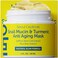 SeoulCeuticals Korean Face Mask Skin Care - Snail Mucin Turmeric Mask for Face &ndash; Cruelty Free K Beauty Anti Aging Face Mask for Healthy, Youthful Glow 2oz.