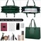 Lubardy Laptop Bag for Women 15. 6 inch Laptop Tote Bag Leather Classy Computer Briefcase.
