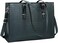 Lubardy Laptop Bag for Women 15. 6 inch Laptop Tote Bag Leather Classy Computer Briefcase.