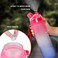bottlebottle BOTTLE BOTTLE 32 oz Motivational Water Bottle with Time Marker- Sports Water Bottle with Spray Mist Leakproof Drink Water Bottle for Office Gym Running Biking Workout Outdoor Sport(Red Bl
