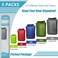 Frelaxy Waterproof Dry Sack 5 Pack (3L,5L,10L,15L,20L, Ultralight Dry Bags, Outdoor Sack Keeps Gear Dry for Hiking, Backpacking, Kayaking, Camping, Swimming, Boating.