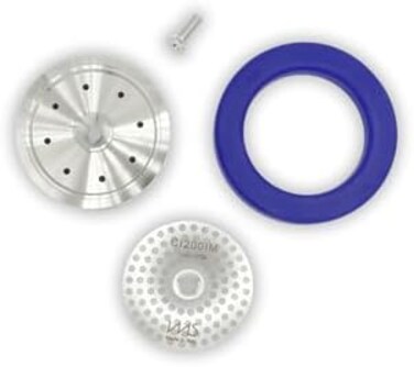 verybarista Stainless Steel Precision Kit Compatible with Double Boiler Breville/Sage. IMS Precision Screen, Stainless Shower Holder, Silicone Gasket. Fits 900 Series, Oracle, Dual Boiler.