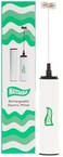 MATCHABAR Electric Milk Frother Hand Blender - Stainless Steel Electric Matcha Whisk, Handheld Drink Mixer for Coffee, GreensProtein - Easy to Clean USB Rechargeable, Dual Speed Immersion Blender.