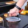 HULISEN Stainless Steel Burger Press, 6. 2 inch Round Burger Smasher, Professional Griddle Accessories Kit, Grill Press Perfect for Flat Top Griddle Grill Cooking.