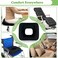 AOSSA Donut Pillow Bed Sore Cushions Hemorrhoid Postpartum Pregnancy Donut Seat for Butt Sitting Medical Pillow After Surgery Chair Pads Bed Pillow for Home Office (Black.