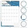 Artfan 2022 Calendar - Wall Calendar 12 Monthly with Thick Paper, 12" x 17", January 2022 - December 2022, Twin-Wire BindingHanging HookLarge Blocks with Julian Dates - Pink.
