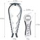 MEYUEWAL Jar Opener Bottle Opener for Weak Hands, 5 in 1 Multi Function Can Opener Bottle Opener Kit with Silicone Handle Easy to Use for Children, Elderly and Arthritis Sufferers (NEW White.