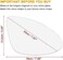 X AUTOHAUX Car Rearview Mirror Glass Replacement with Backing Plate Heated Right Passenger Side for Porsche Cayenne 2011-2015.