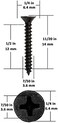 SeptCity Table Top Fasteners, Z Clips for Table Tops 20 Packs (Black.