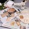 pengxiaomei Vintage Scrapbook Paper Stickers, 90 Pcs Writable Aged Paper Antique Looking Classic Old Fashion Sticker for Scrapbook, Planner, Craft.