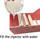 QILIMA Desktop Pink Water Activated Tape Dispenser with Reinforced Kraft Paper Gum Tape 1. 88In x 55 Yards for Shipping, Carton and Box Sealing.