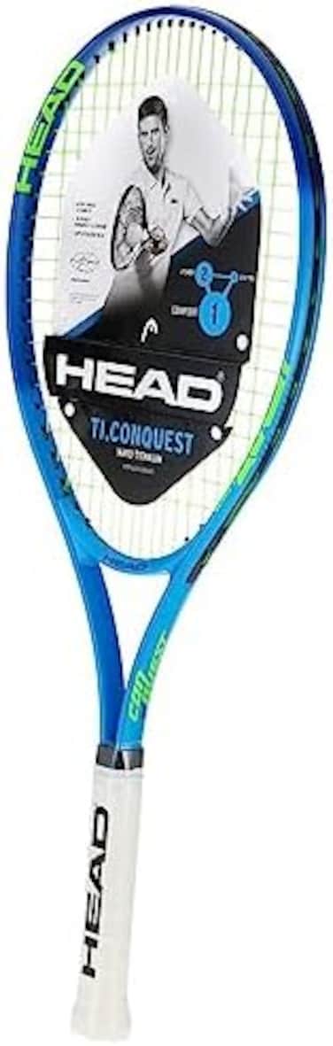 HEAD Ti. Conquest Tennis Racquet (Strung.