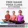 Gaiam Kids Yoga Mat Exercise Mat, Yoga for Kids with Fun Prints - Playtime for Babies, ActiveCalm Toddlers and Young Children (60" L x 24" W x 3mm Thick.