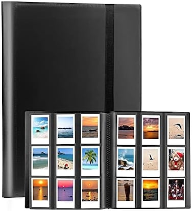 ألبوم صور Veicevol ذو 432 جيبًا لكاميرا Fujifilm Instax Mini، وكاميرا Polaroid، ولكاميرا Fujifilm Instax Mini 11 و12 و9 و40 وEvo وLiplay 8 و7 الفورية، وألبوم صور لكاميرات Polaroid وKodak وHP Zink مقاس