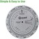 Ezyaid Pregnancy Wheel, OB-GYN Due Date Calculator, Gestational EDC Wheel for Midwives and Health Workers.