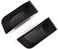 YIWANG ABS Blcak Car Door Storage Box Phone Tray Accessories For Land Rover Defender 90 110 2020-2022.