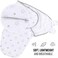 Mama Cheetah Preemie Swaddle Sack, Organic Swaddle Sleep Sacks for Preemies, Preemie Swaddle Blanket Wrap, Easy Swaddles for Premature Baby Boy Girl 4-7 lbs, Newborn Essentials, 3-Pack.