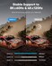 Highwings 8K HDMI Cable Long 2. 1 30FT/9M, 48Gbps High Speed HDMI 4K120 144Hz Dynamic HDR 10 eARC HDCP 2. 22. 3 Compatible for PS5, Blu-ray Player and Monitor.