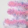 LOMIMOS 17 Ft Christmas Tinsel Garland,Pink Glittering Decoration for Xmas Tree Party Wedding Supplies.