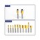 MNA Router Bit Set 25 Pieces 1/4 Inch, European Edition Router Bits Kit, Traditional Woodworking Tools, Aluminium Case.