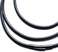 IOYYIO Flexible Waterproof Braided Leather Necklace Cord chain for Men Women, Durable Rope Chain for pendant, 16" 18" 20" 22" 24" 26" 28" 30" 32" (Gift Box.