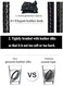 IOYYIO Flexible Waterproof Braided Leather Necklace Cord chain for Men Women, Durable Rope Chain for pendant, 16" 18" 20" 22" 24" 26" 28" 30" 32" (Gift Box.