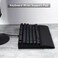 Redragon P036 Meteor M Computer Keyboard Wrist Rest Pad, Ergonomic Soft Memory Foam Wrist Support w/Anti-Slip Rubber Base, 80% 87 Keys TKL Size 14. 13 x 2. 87 in, 0. 78 inch (20mmHeight, Black.