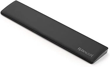 Redragon P036 Meteor M Computer Keyboard Wrist Rest Pad, Ergonomic Soft Memory Foam Wrist Support w/Anti-Slip Rubber Base, 80% 87 Keys TKL Size 14. 13 x 2. 87 in, 0. 78 inch (20mmHeight, Black.
