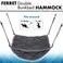 2 Brothers Wholesale Ferret Double Bunkbed Hammock - Pet Bedding Accessories Playset for Small Animal Cage - Comfy and Plush Hideaway Bed for Little Pets - Top: 12", Bottom: 16", Depth: 12" - Blue.