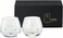 金正陶器(Kaneshotouki) Kaneshotouki KN40150 Bruna Tumbler Pair Set, Miffy, 11.8 fl oz (320 ml, Glass, Gold, Silver.