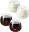 金正陶器(Kaneshotouki) Kaneshotouki KN40150 Bruna Tumbler Pair Set, Miffy, 11.8 fl oz (320 ml, Glass, Gold, Silver.