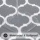 smiry Rectangle Tablecloth, Waterproof Vinyl Tablecloths with Flannel Backing for Rectangle Tables, Wipeable Spillproof Plastic Tablecloth for Dining, Camping, Indoor and Outdoor (60" x 84", Grey.