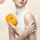 imeetu Women Leather Coin Purse, Small 2 Zippered Change Pouch Wallet(Yellow, A-Yellow, Small, Bee Style.