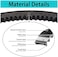 10L0L Golf Cart DriveStarter Generator Belt Set for EZGO RXV TXT Workhorse, OEM606136 606138.