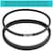 10L0L Golf Cart DriveStarter Generator Belt Set for EZGO RXV TXT Workhorse, OEM606136 606138.