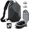 ANNAPRO Carrying Case for Oculus Quest 2/Meta Quest Pro, Hard Travel Case for Quest 2/ Meta Quest Pro VR Gaming Elite Strap Headset and Controllers Accessories Crossbody Shoulder Chest Backpack.