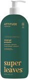 ATTITUDE Body Wash, EWG Verified Shower Gel, Dermatologically Tested, Plant and Mineral-Based, Vegan Personal Care Products, Orange Leaves, 32 Fl Oz.