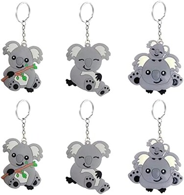 Mirabuy Koala Keychains - 24 Pieces.