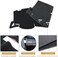 BLIBLIUNIT Dashboard Cover for GMC Sierra and Chevrolet Silverado- Fits 2007-2013 Models with Two Glove Boxes. Custom Fit Dash Mat, Won't Break Dash Sensors(Premium Carpet,Black.