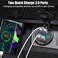 Qidoe 2 Pack 12V USB C Outlet: 56W Aluminum Socket 12V USB Outlet 20W PD3. 0 USB-C and Dual QC3. 0 Ports with Touch Switch DIY USB Car Charger Socket Waterproof for Car Boat RV Motorcycle Truck Golf e