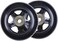ORO 1 Pair Luggage Wheels Replacement 7824mm Case Wheels with 8mm(0. 31"Bearings Wheels for Suitcase and Inline Outdoor Skate and Caster Board (78mm.