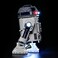 BRIKSMAX Led Lighting Kit for R2-D2 - Compatible with Lego 75308 Building Blocks Model- Not Include The Lego Set.