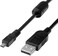 WZHENB Replacement USB Camera Transfer Data Sync Charger Charging Cable Cord for Fujifilm X10, X20, XF1, FinePix JX650, JX660, JX675, JX680, AX385, AX500, AX510, AX550, FinePix J10, J100, J12More (Bla