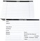 RXBC2011 Customer Profile Card Client Profile Cards for Businesses and Stores (6 x 4 Inches, White, Pack of 100.